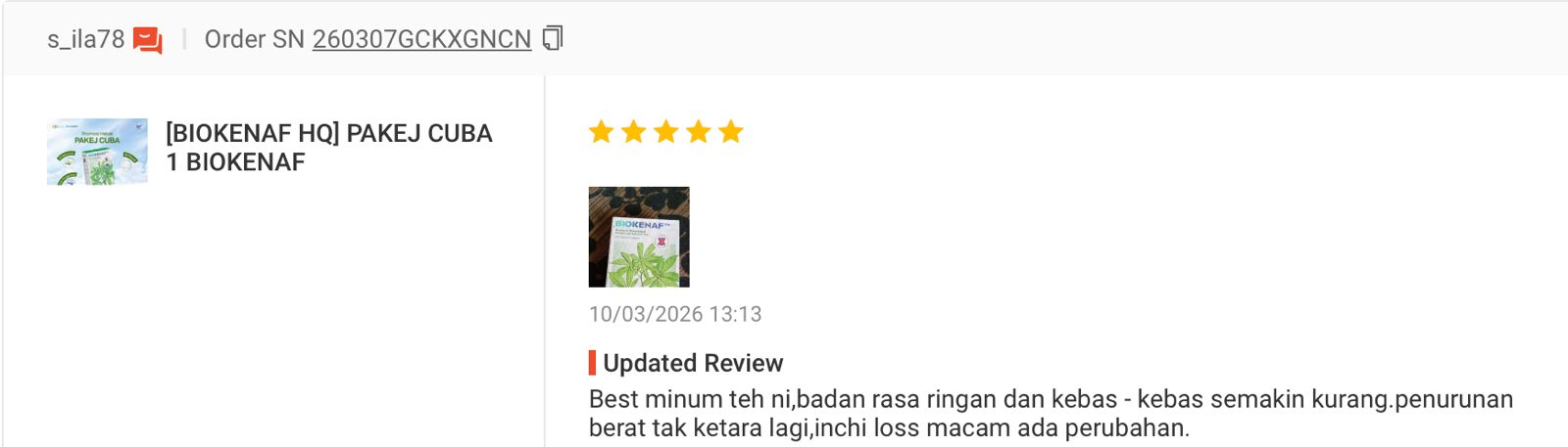 Testimoni pengguna