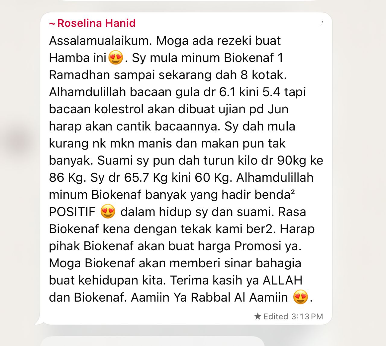 Testimoni pengguna